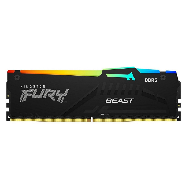 ОЗП Kingston DDR5 64GB 5600 FURY Beast RGB (KF556C36BBEA-64)
