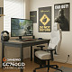 Крісло ігрове GamePro GC760LG Fabric Light Gray