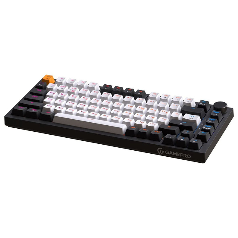 Клавиатура механическая GamePro MK160B (Red) с Hot-Swap RGB Black