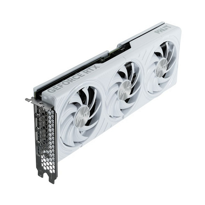 Відеокарта Palit GeForce RTX 5070 White OC 12GB GDDR7 (NE75070U19K9-GB2050W)