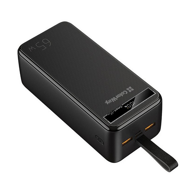 Универсальная мобильная батарея ColorWay Powerful 40000mAh Black (CW-PB400LPA4BK-PDD)