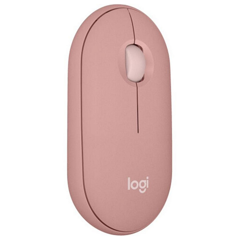 Мышь беспроводная Logitech Pebble Mouse 2 M350s Rose (910-007014)