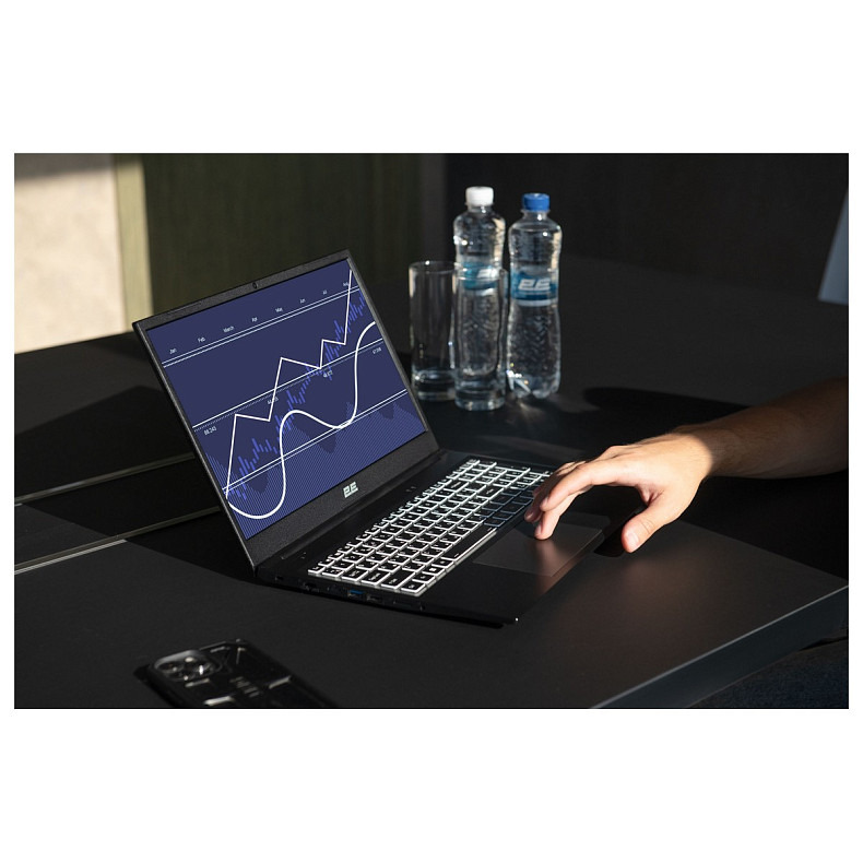 Ноутбук 2E Imaginary 15.6" FHD IPS AG, Intel i5-1335U, 16GB, F512GB, UMA, DOS, Черный