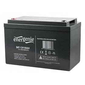 Акумуляторна батарея EnerGenie 12В 100AH AGM (BAT-12V100AH)