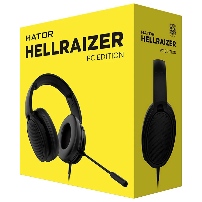 Ігрова гарнітура HATOR Hellraizer PC Edition (HTA-803) Black