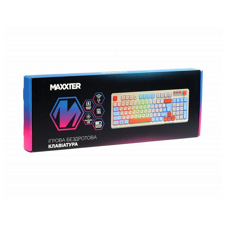 Клавіатура Maxxter KBGW-3C01-UA