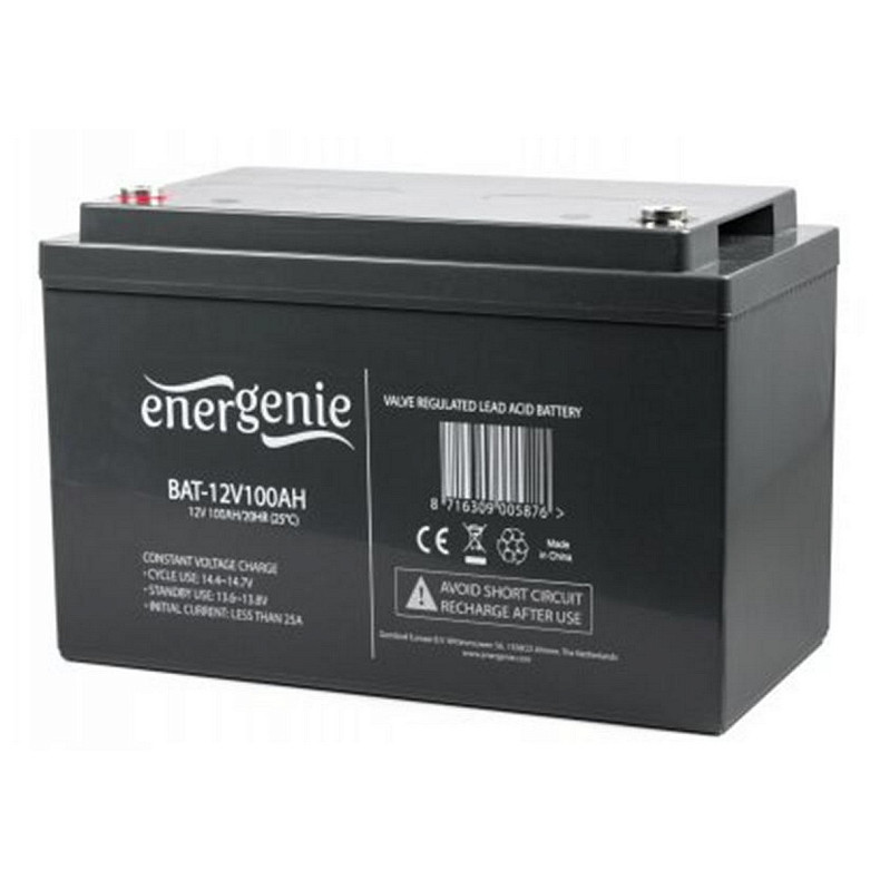 Аккумуляторная батарея EnerGenie 12В 100AH AGM (BAT-12V100AH)