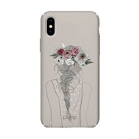 Чехол Pump Tender Touch Case for iPhone X Flowers in Hair