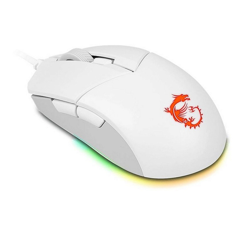 Мышка MSI Clutch GM11 white GAMING Mouse