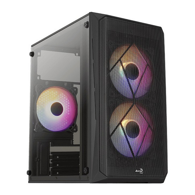 Корпус AeroCool CS-107-A-BK-v2 (ACCX-PC14000.11) Black 500W