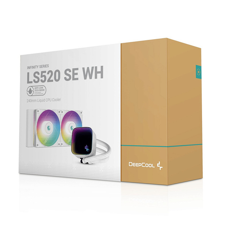 Система водяного охолодження DeepCool LS520 SE White (R-LS520-WHAMMM-G-1)