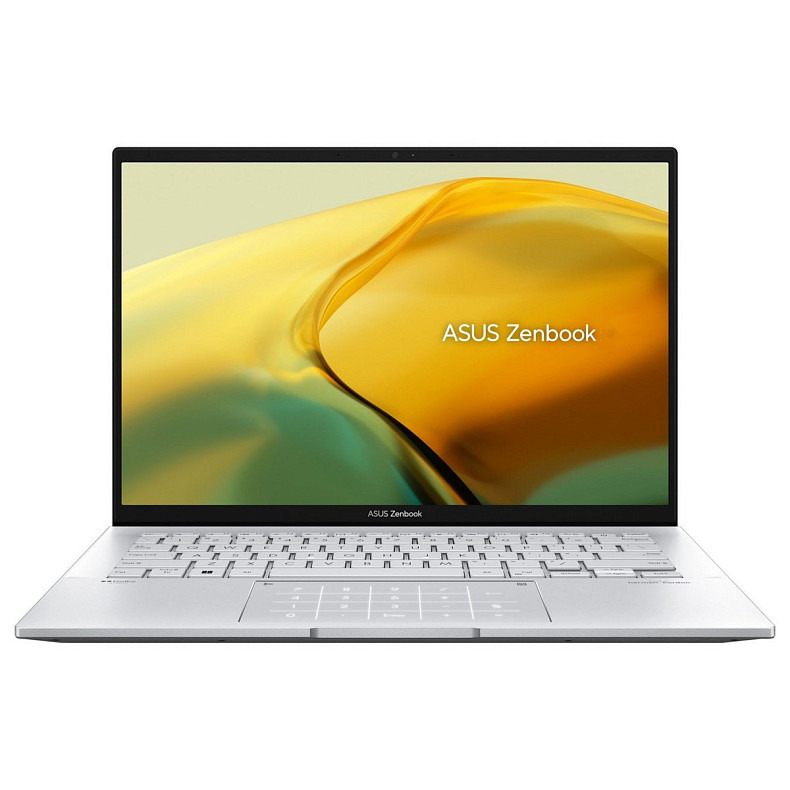 Ноутбук ASUS Zenbook 14 UX3402VA-KP783 14" WQXGA IPS, Intel i7-13700H, 16GB, F512GB, UMA, NoOS, Серебряный