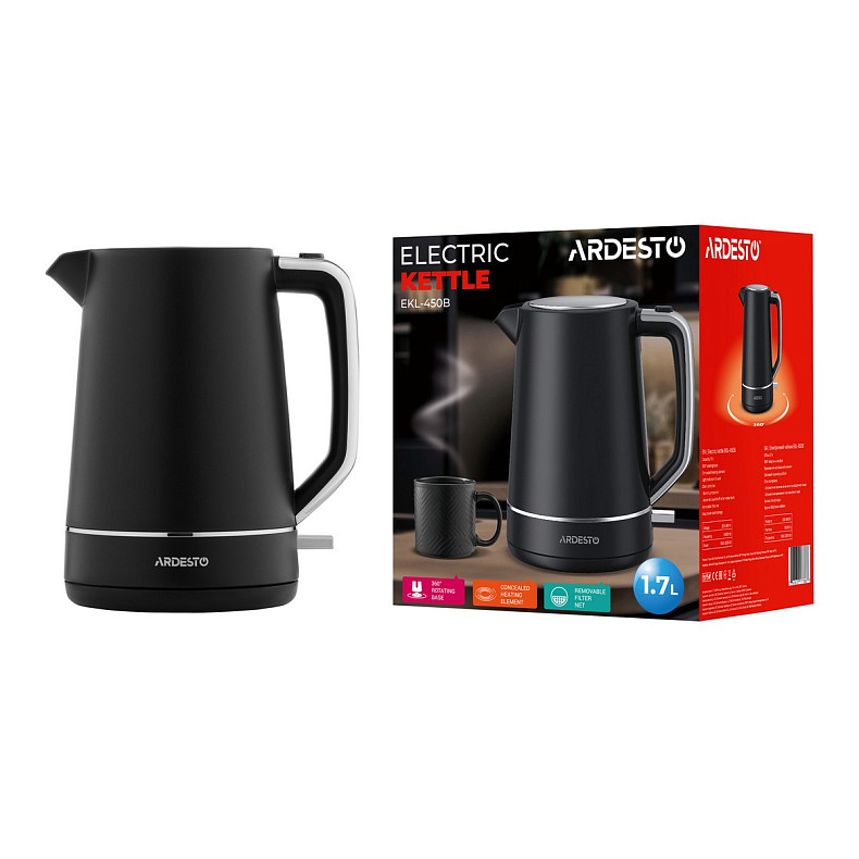 Электрочайник Ardesto EKL-450B
