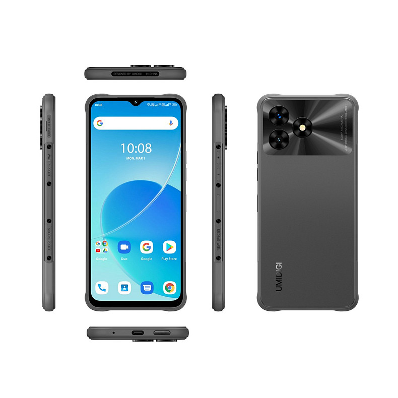 Смартфон UMIDIGI G5 Mecha 8/128GB Premium Gray (6973553523019)