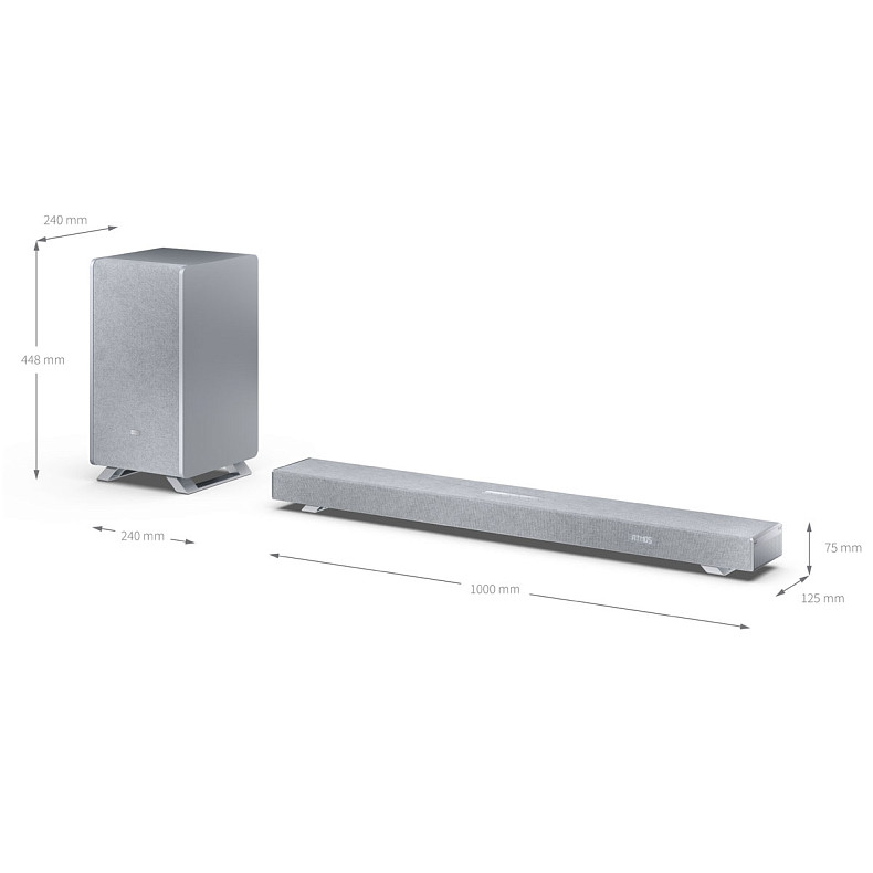 Саундбар Sharp HT-SBW53121(SL)