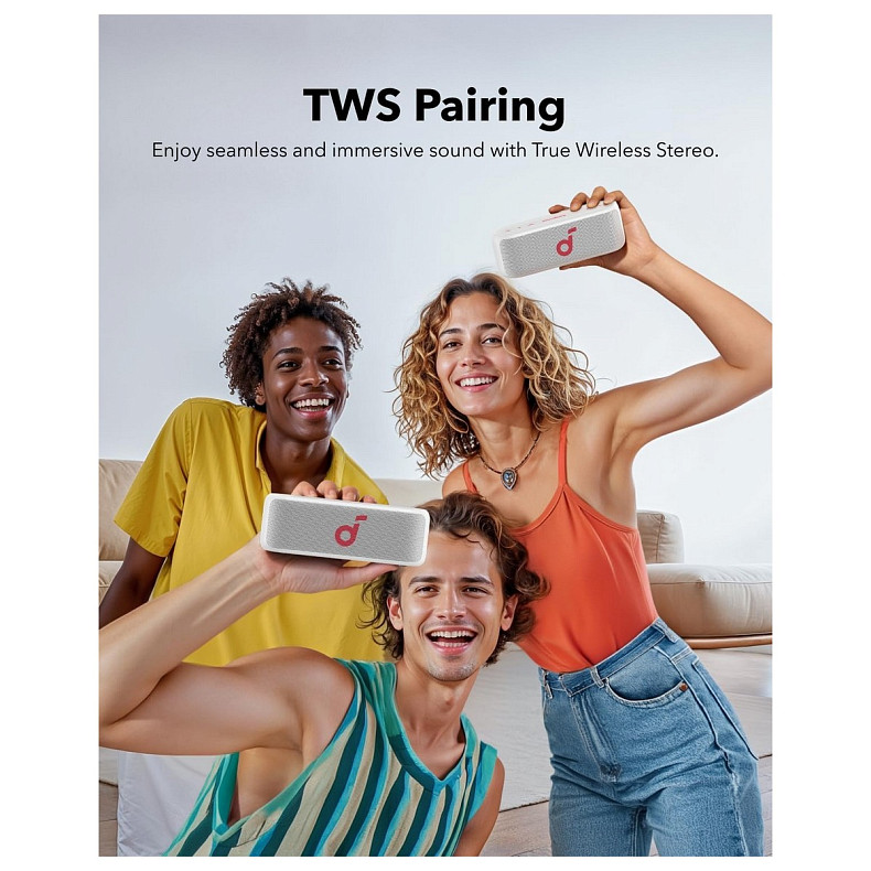 Акустическая система Anker SoundCore Select 2S White (A3171021)