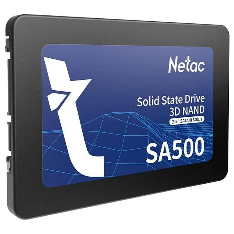 SSD диск Netac 2.5"128GB SATA SA500 (NT01SA500-128-S3X)