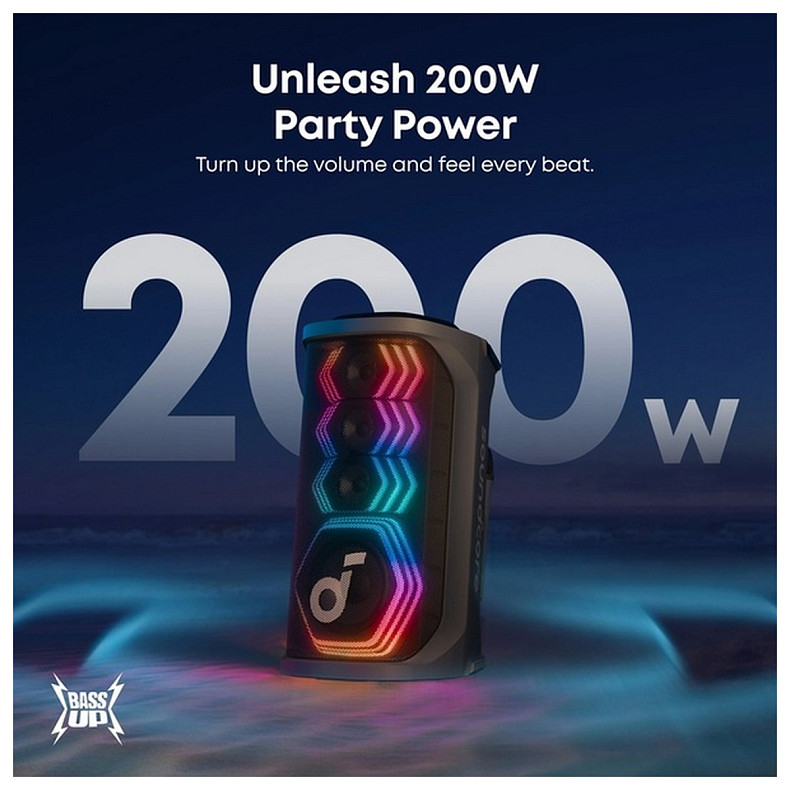Портативная акустика ANKER SoundCore Rave 3S Black
