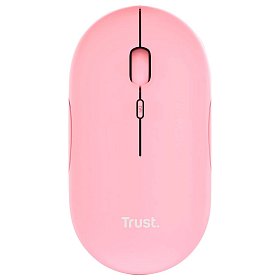 Мышка Trust Puck Rechargeable Ultra-Thin BT WL Silent Pink