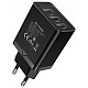 Зарядное устройство 3xUSB A 12W Black Vention