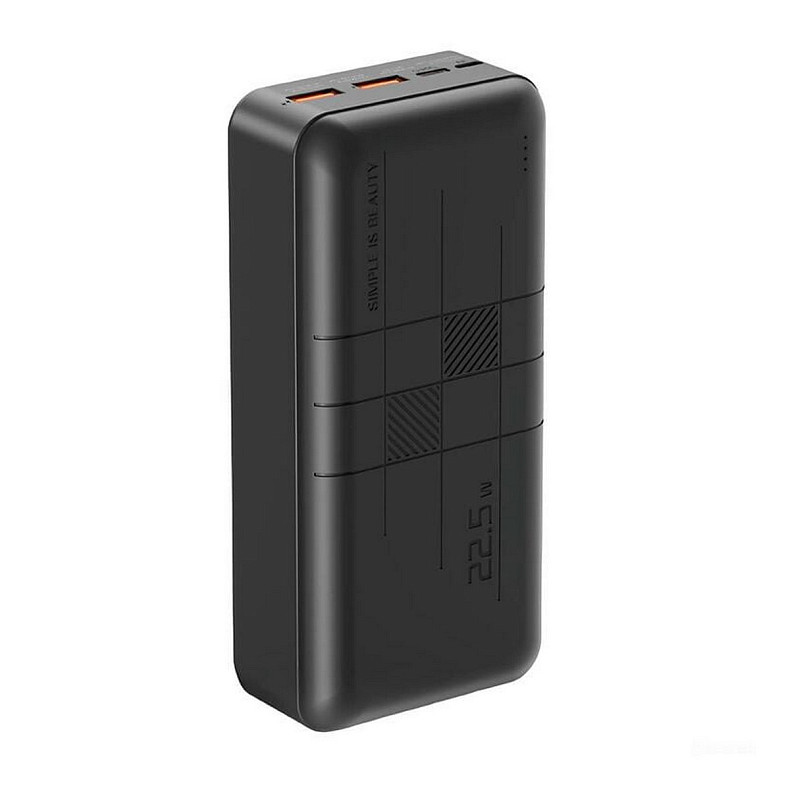 Универсальная мобильная батарея XO PR189 30000mAh Black