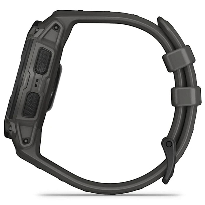 Спортивные часы GARMIN Instinct E 45mm Black with Charcoal Silicone