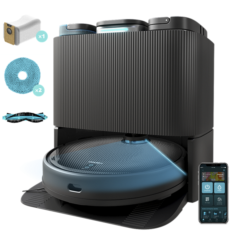 Робот-пылесос моющий Cecotec Conga 11090 Spin Revolution Home&Wash