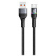 Кабель Usams US-SJ536 USB - USB Type-C, 1.2 м, Black (SJ536USB01)