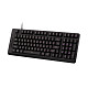 Клавіатура мембранна HyperX Alloy Origins EVE 1800 99key, Red, USB-A, EN/UA, RGB, чорний