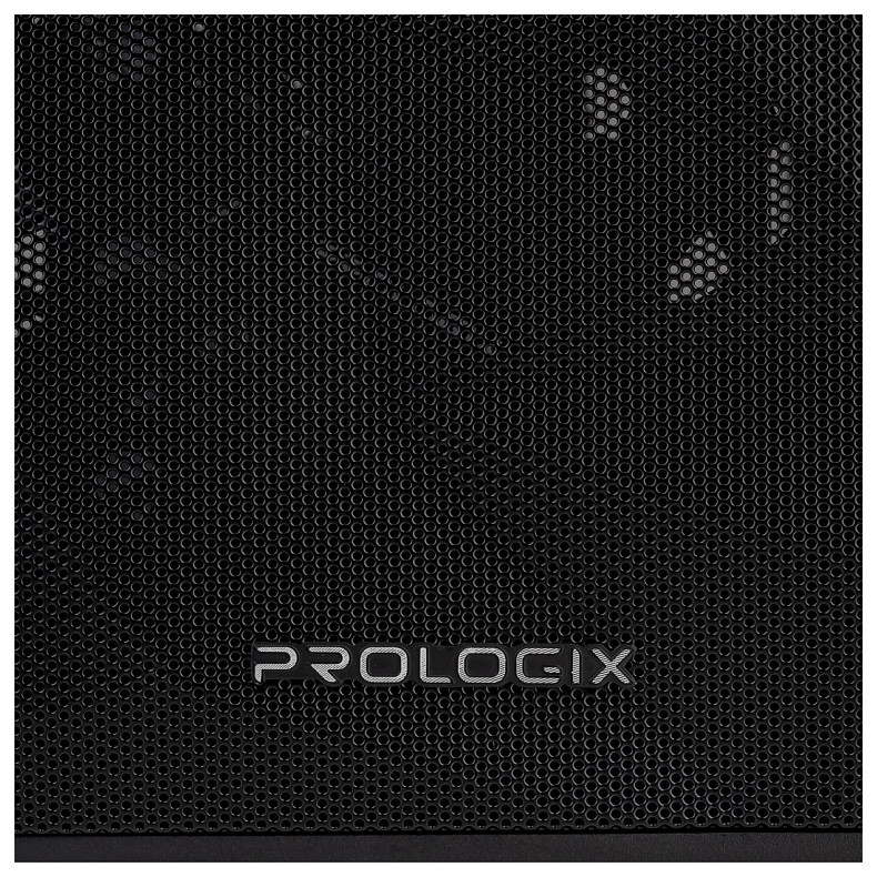 Корпус Prologix E104 Mesh 1xUSB1.0, 2xUSB3.0, Black