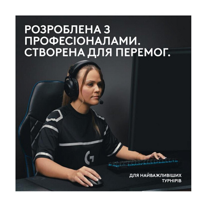 Клавиатура Logitech G PRO X TKL Lightspeed White Tactile (920-012148)