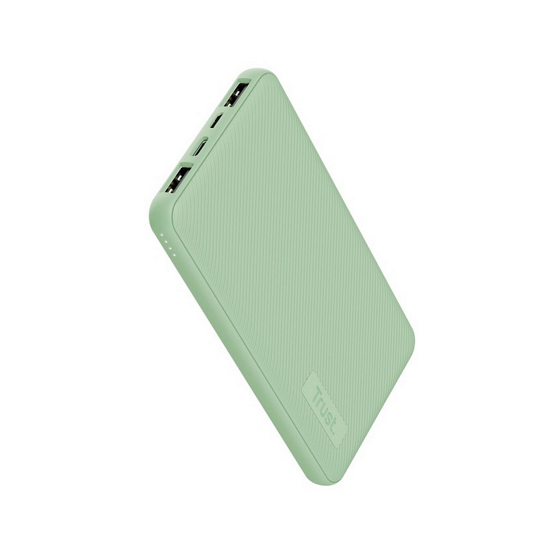 Универсальная мобильная батарея Trust Primo ECO 10000 mAh Green