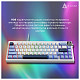 Клавиатура Ajazz AK650 Sea Salt Switch White USB-C (AK650-SS-BWB)