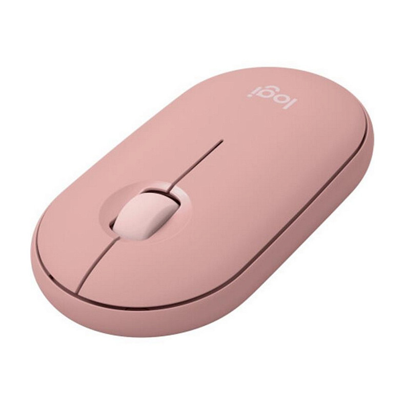 Мышь беспроводная Logitech Pebble Mouse 2 M350s Rose (910-007014)