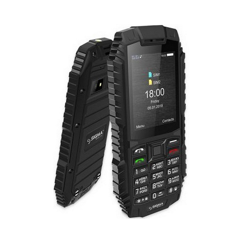 Мобільний телефон Sigma mobile Х-treme DT68 Dual Sim Black (4827798337714)