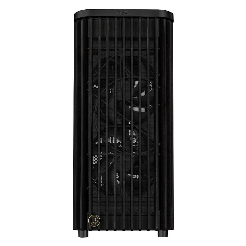 Корпус Asus ProArt PA401 Wood Edition - Tempered Glass без БП (90DC00M0-B39000)