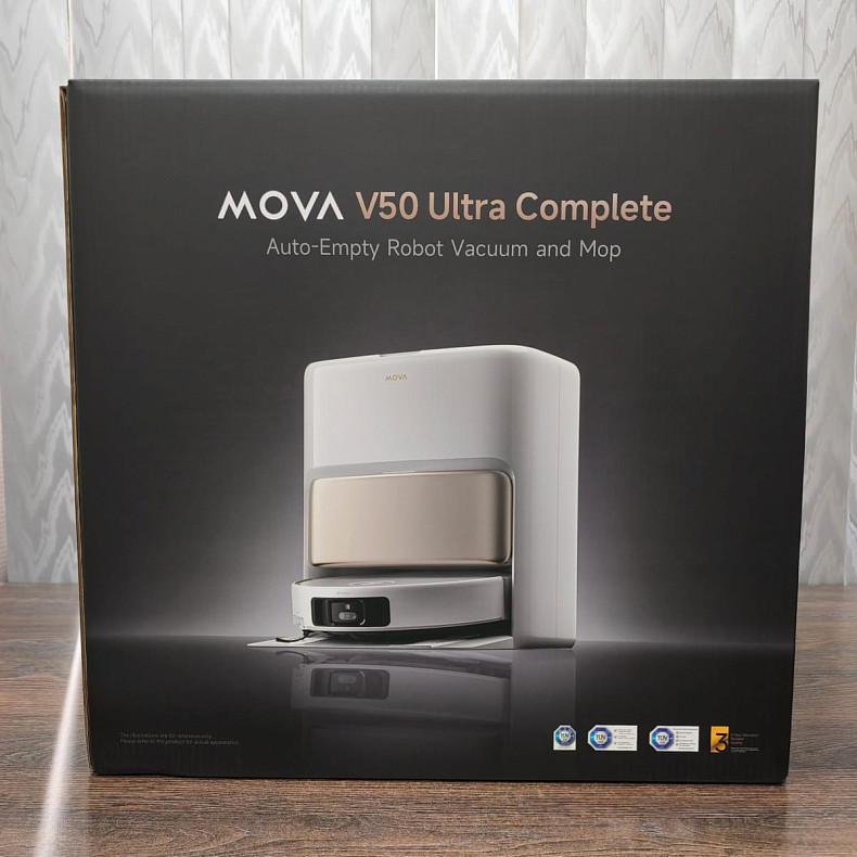 Робот-пилосос MOVA V50 Ultra Complete White EE.UU -- Уцінка