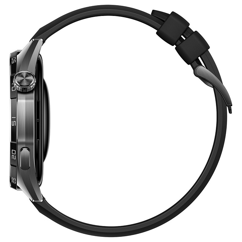 Смарт-часы Huawei Watch GT 6 46mm Black with Black Fluoroelastomer Strap (55020FTX)