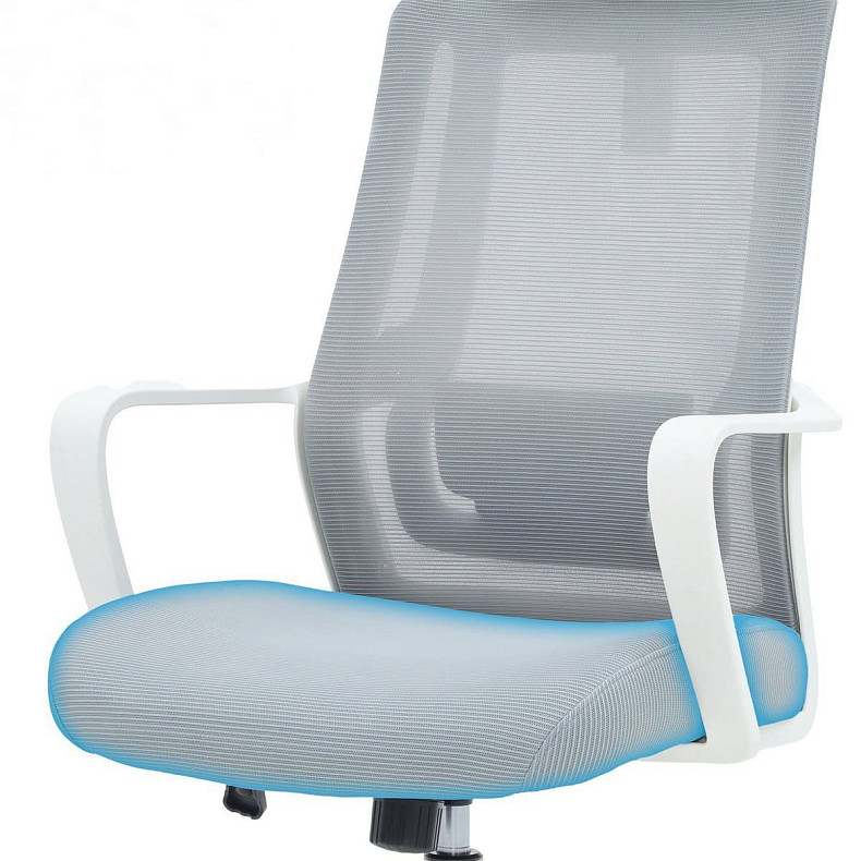 Офисное кресло OfficePro Harmony OC310-W-LG-LG