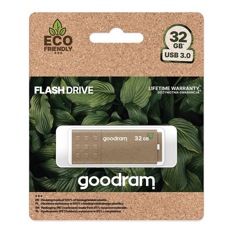 Флеш-накопитель GOODRAM UME3 Eco Friendly (UME3-0320EFR11) USB3.0 32GB