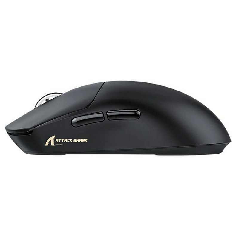 Мышка Attack Shark X8 SE, Wireless/Bluetooth, 25000dpi. (PAW3311), 6кн., Black