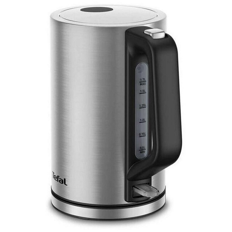 Електрочайник Tefal Bronx Electric, 1.7л, нерж. сталь, сірий