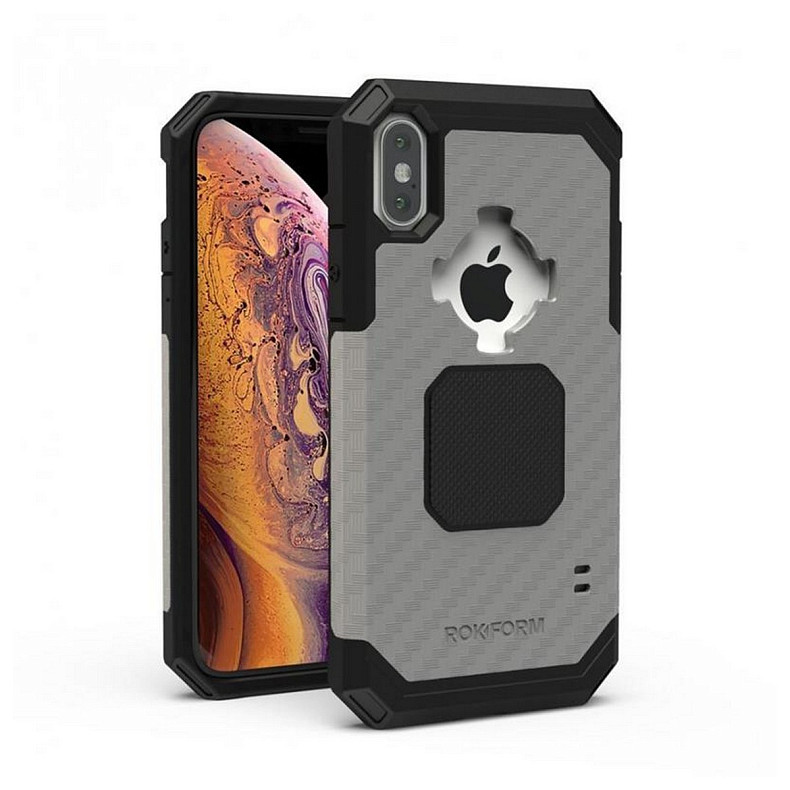 Чeхол-накладка Rokform Rugged для Apple iPhone X/XS Gun Metal (303743P)