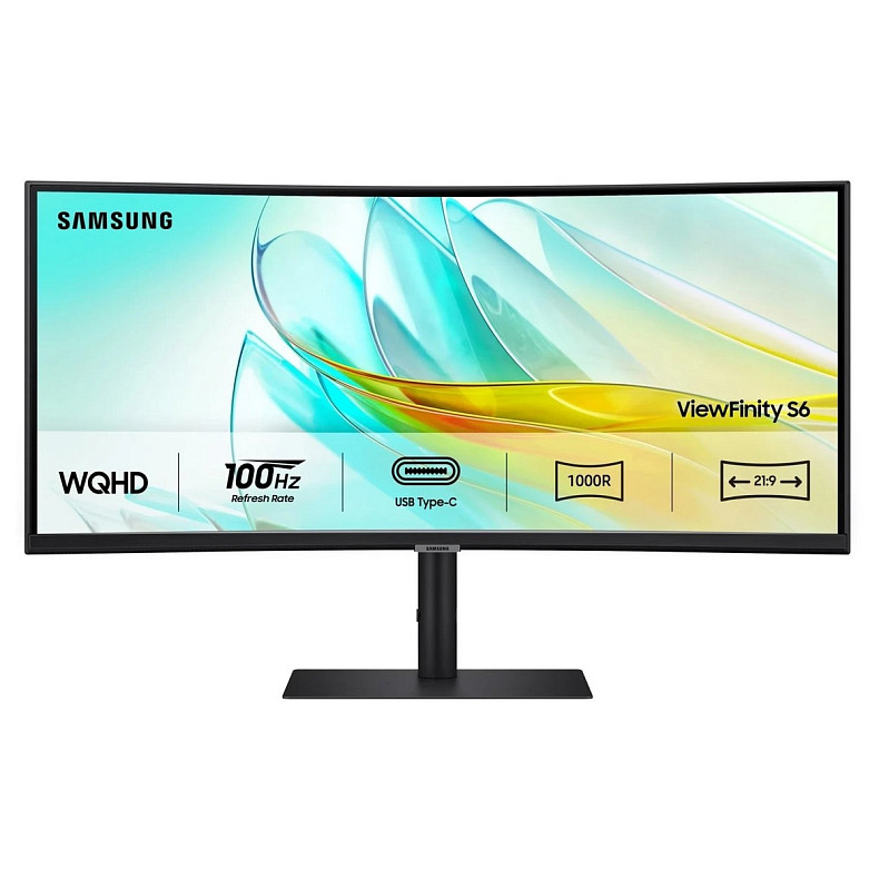Монитор Samsung 34" S34C650 HDMI, DP, VA, 3440x1440, 21:9, 100Hz, CURVED