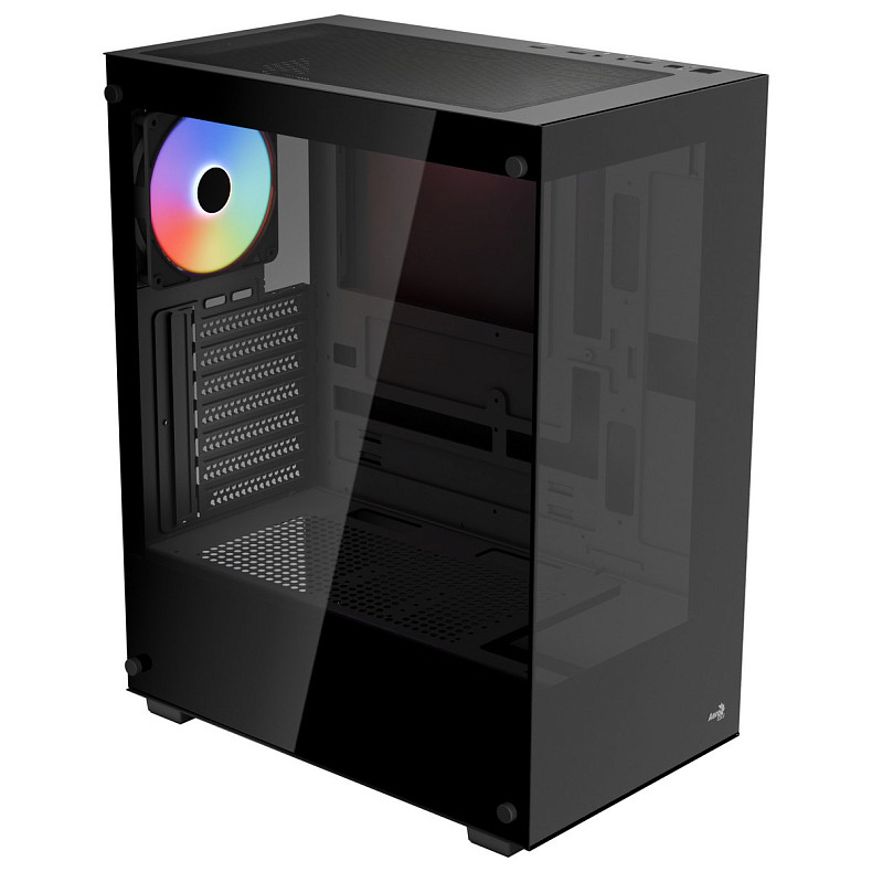 Корпус AeroCool Pivot-G-BK-v1 (ACCM-ES08013.11) Black без БП