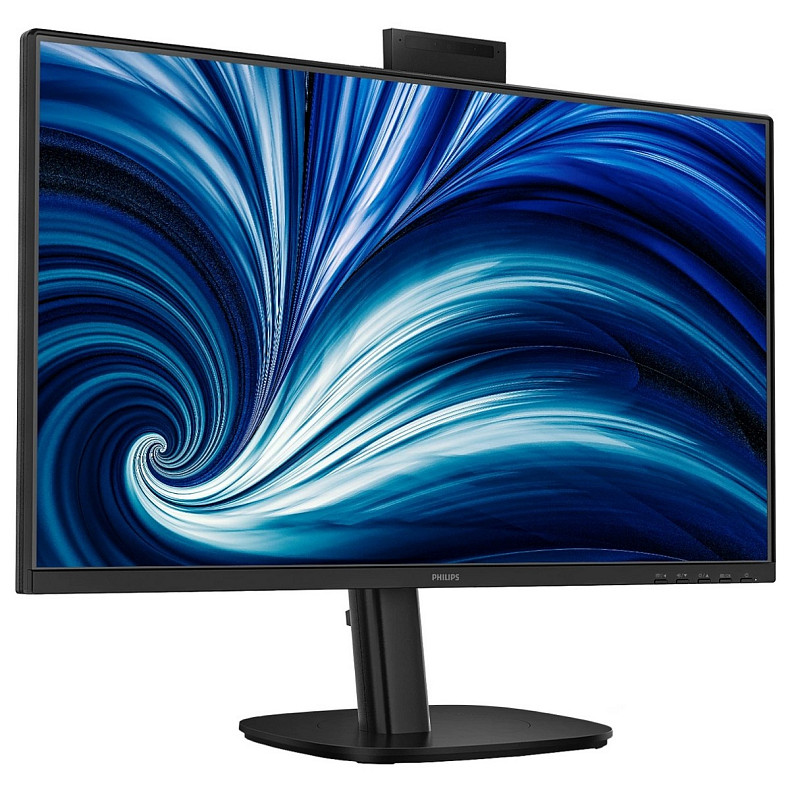 Монітор Philips 27" 27B2N3500JH, QHD IPS,120Hz, 2xHDMI, DP, USB-hub, Cam, HAS, Pivot, кол.