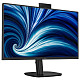 Монітор Philips 27" 27B2N3500JH, QHD IPS,120Hz, 2xHDMI, DP, USB-hub, Cam, HAS, Pivot, кол.
