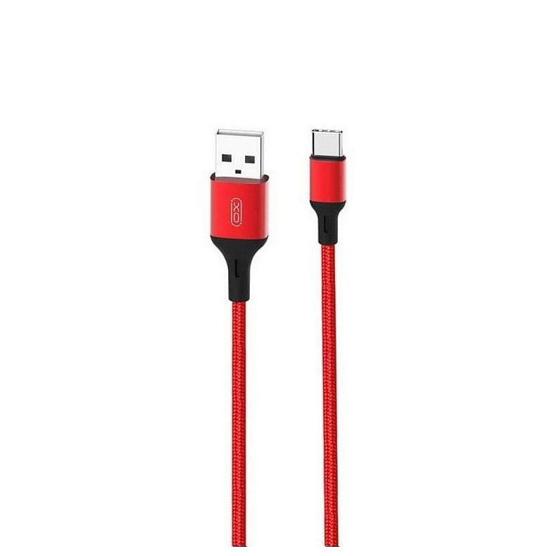 Кабель XO NB143 USB - USB Type-C (M/M), 2.4A 1 м Red (6920680870691)
