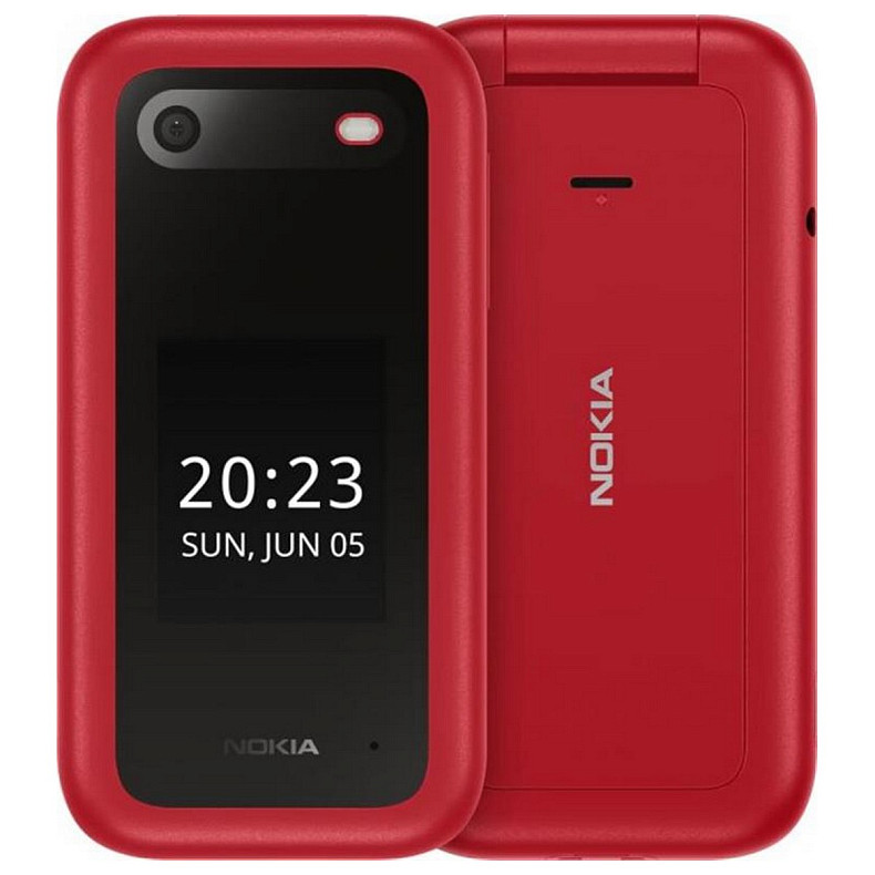 Мобільний телефон Nokia 2660 Flip Dual Sim Red