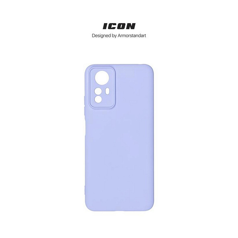 Чехол-накладка Armorstandart Icon для Xiaomi Redmi Note 12S 4G Camera cover Lavender (ARM67507)